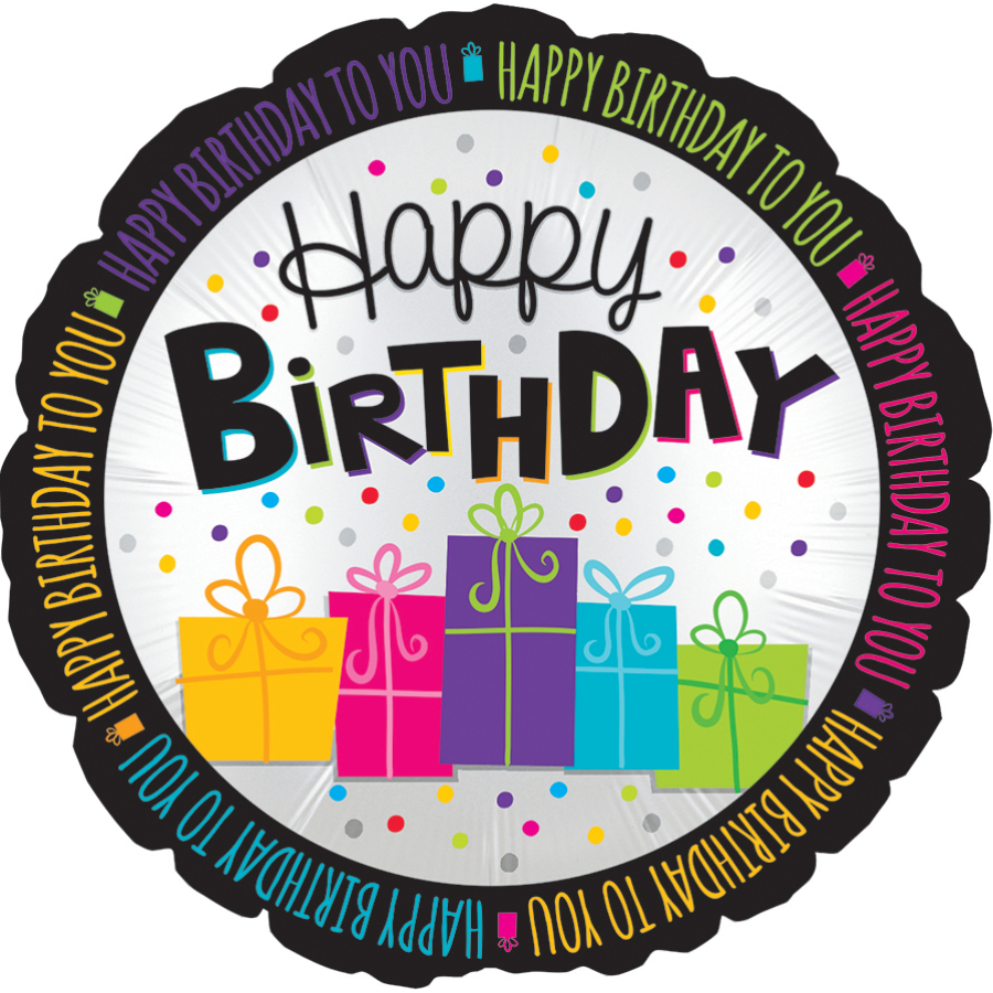 Birthday Gifts 18" Pkg
