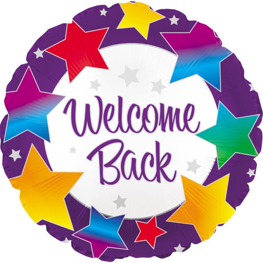 Welcome Back Stars 18" Pkg