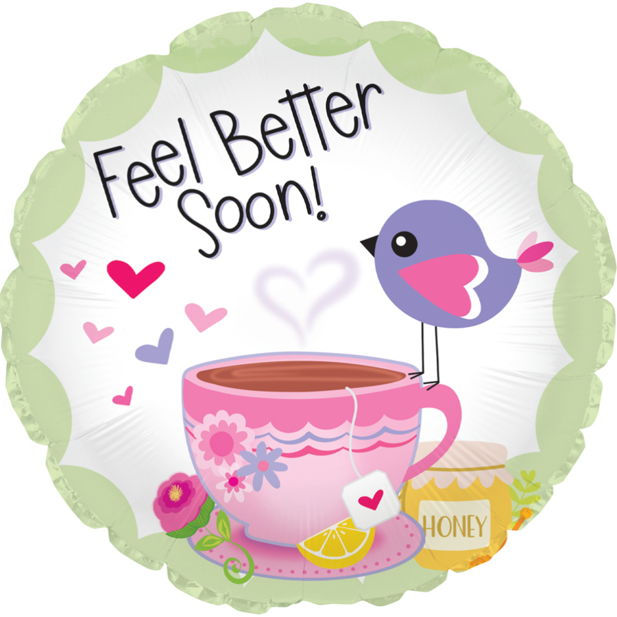 Feel Better Teacup 18" Pkg