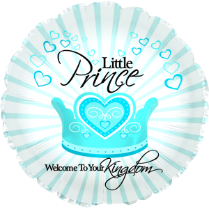 Welcome Little Prince 18" Pkg