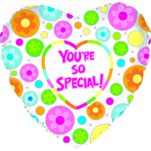 You're so Special Dots & Daisies 18" Pkg