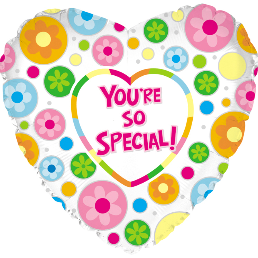 You're so Special Dots & Daisies 18" Pkg