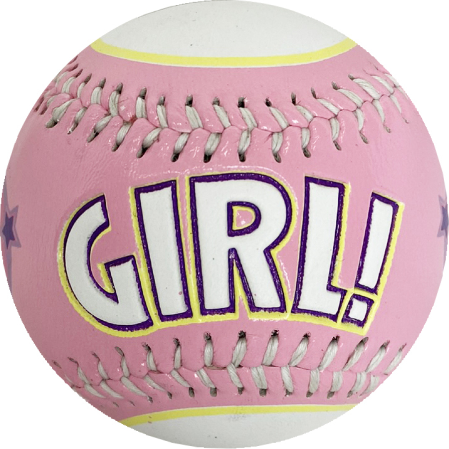 Baseball Keepsake - It's a Girl