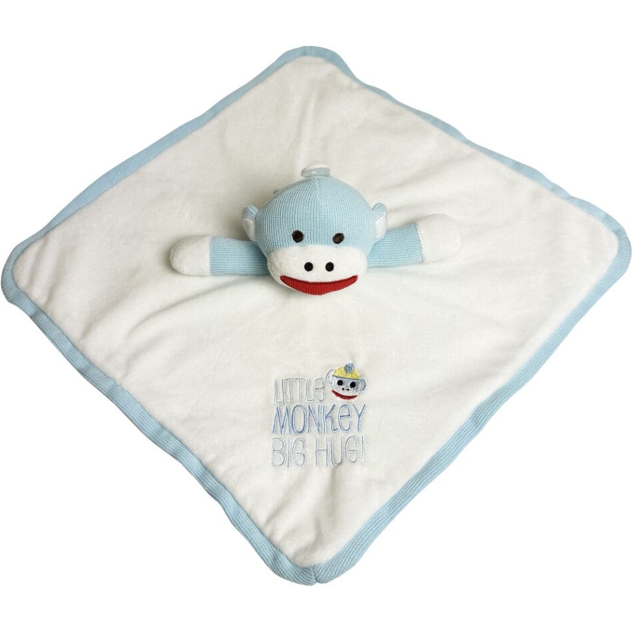 Blanket - Sock Monkey Boy