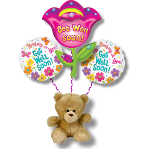 32750 GW Soon Flowers Plush Bouquet