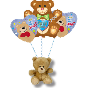 32757 GW Bear Plush Bouquet