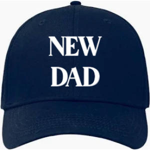33852 New Dad Adult Ball Cap