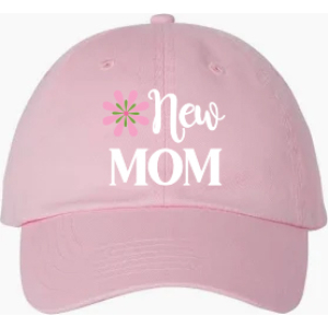 33853 New Mom Adult Ball Cap
