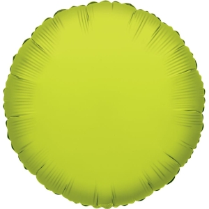 Round Lime 18" Flat