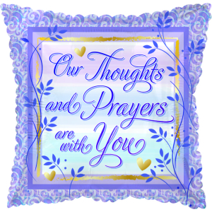 Thoughts & Prayers 18" Pkg