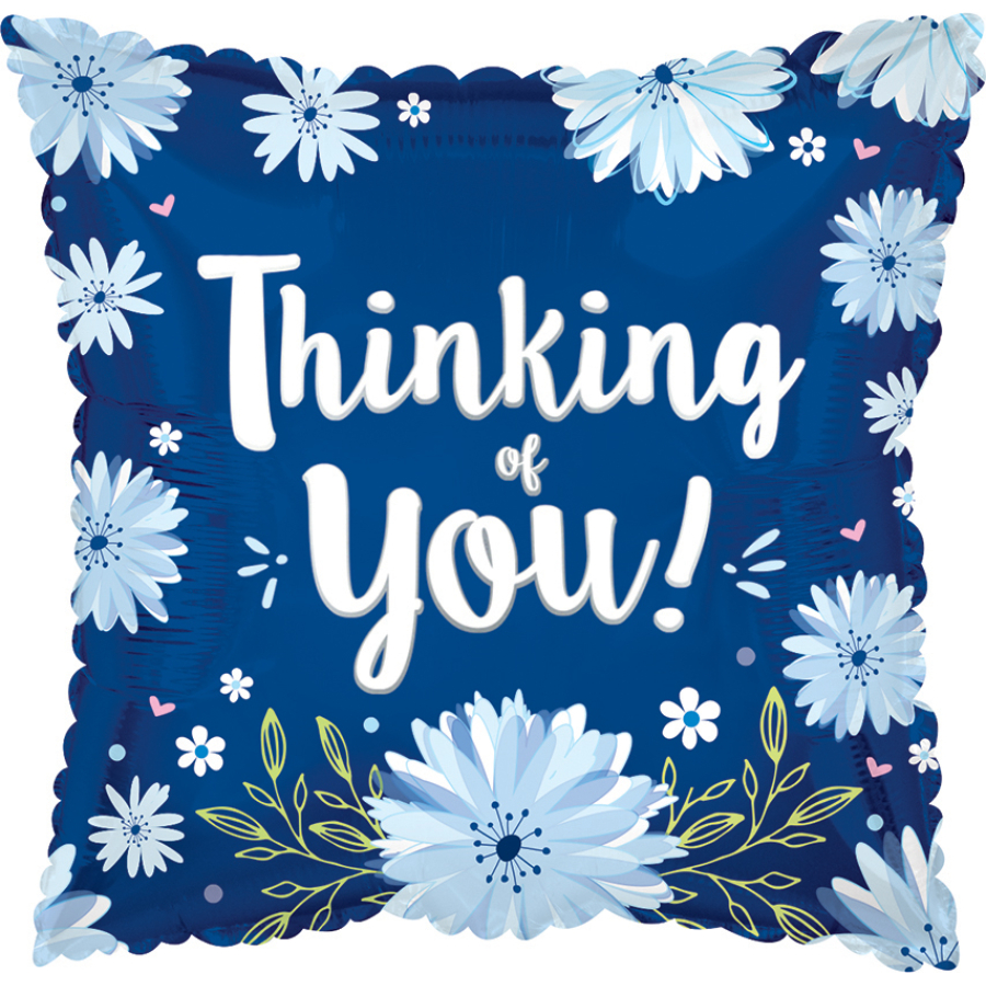 TOY Blue Daisies 18" Pkg