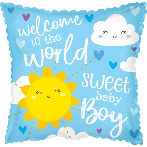 Welcome to the World Boy 18" Pkg