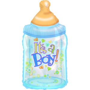 Boy Bottle 34" Shape Pkg