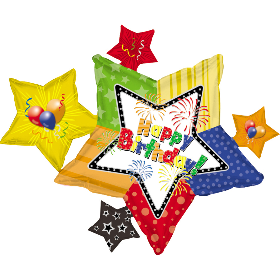 HB Graphic Star Cluster 36" Pkg