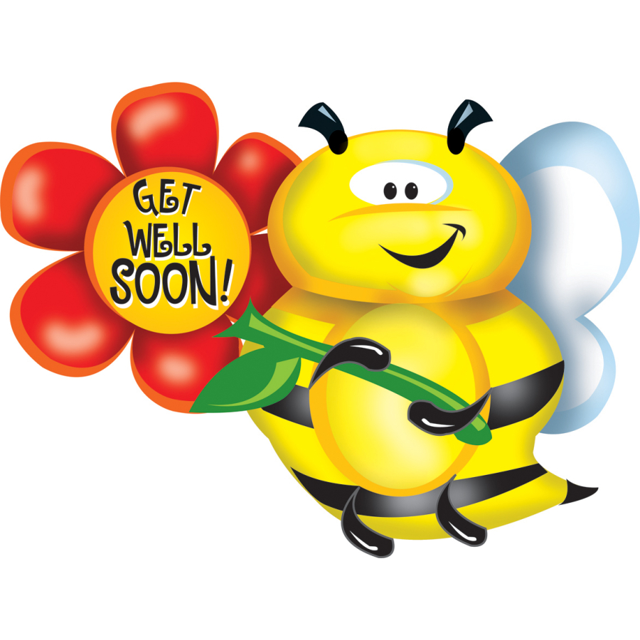 Get Well Bumblebee 32" Shape Pkg