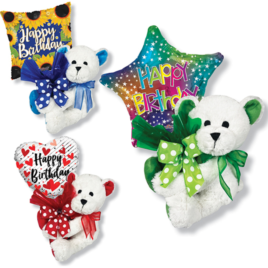Smiley Huggers - Happy Birthday