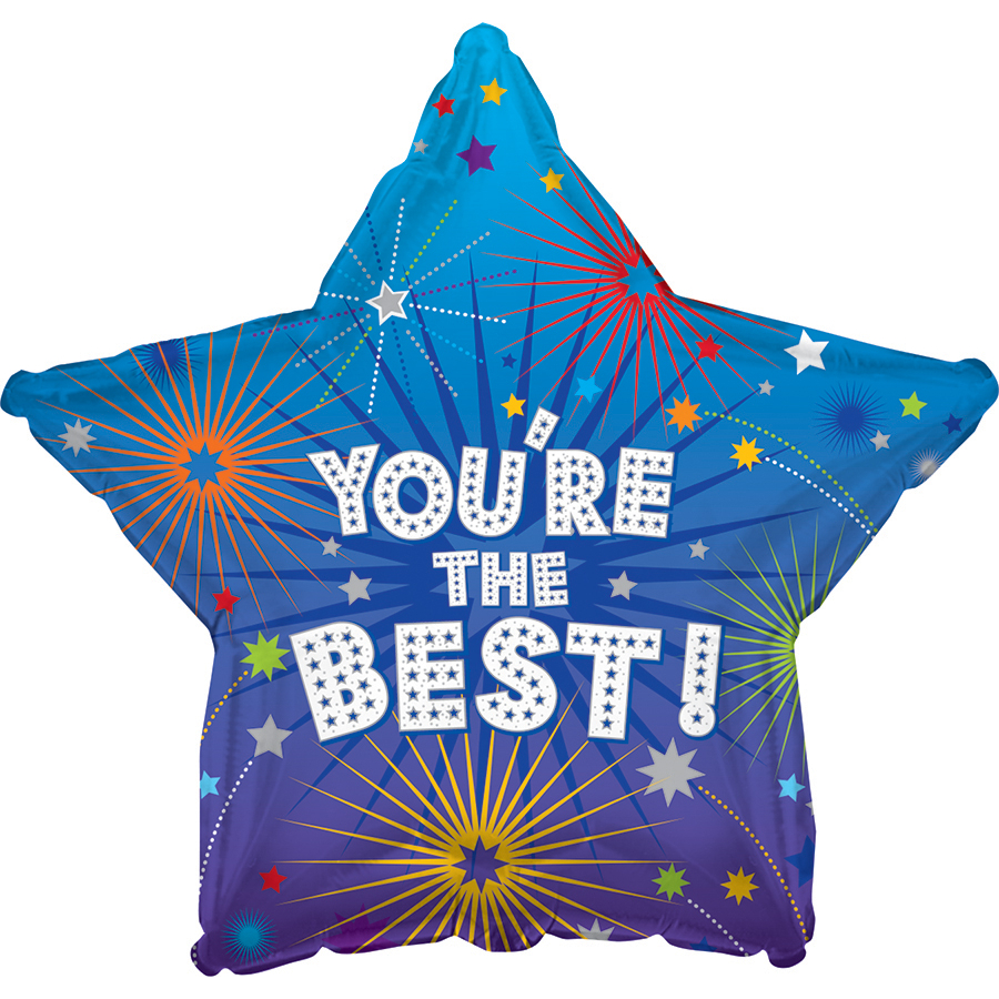 You're the Best Fireworks 18" Pkg