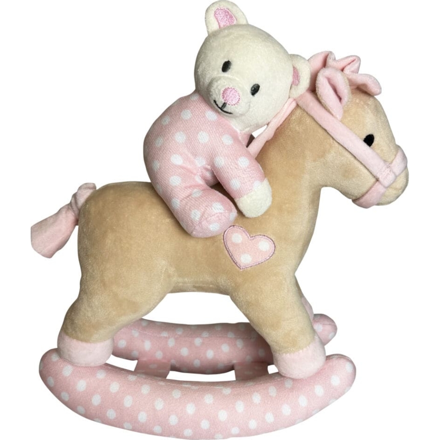 Rocking Horse Musical Plush - Girl Large