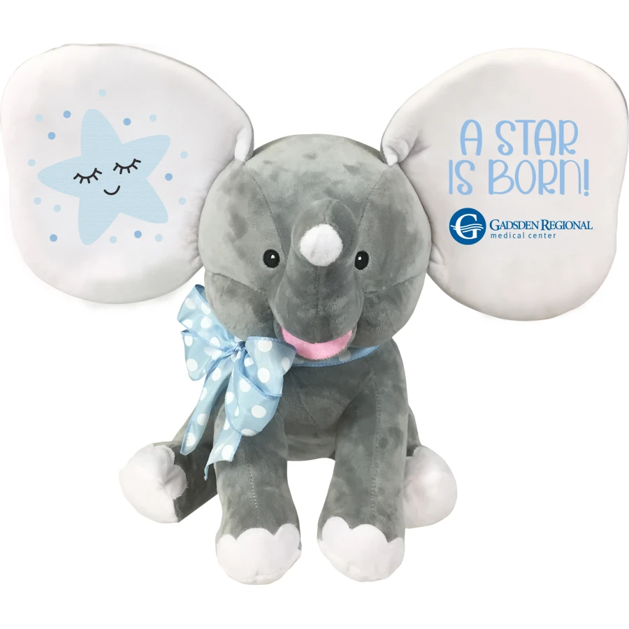 Elephant Custom Embroidered - Star is Born Boy