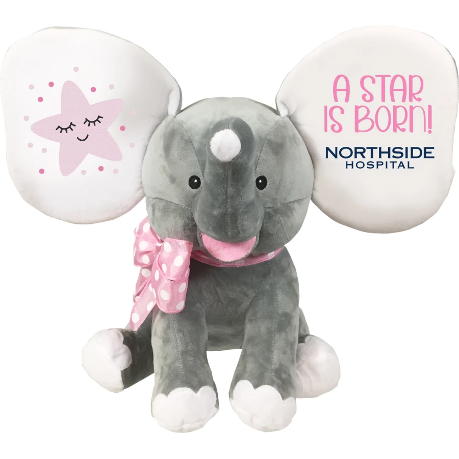 Elephant Custom Embroidered - Star is Born Girl