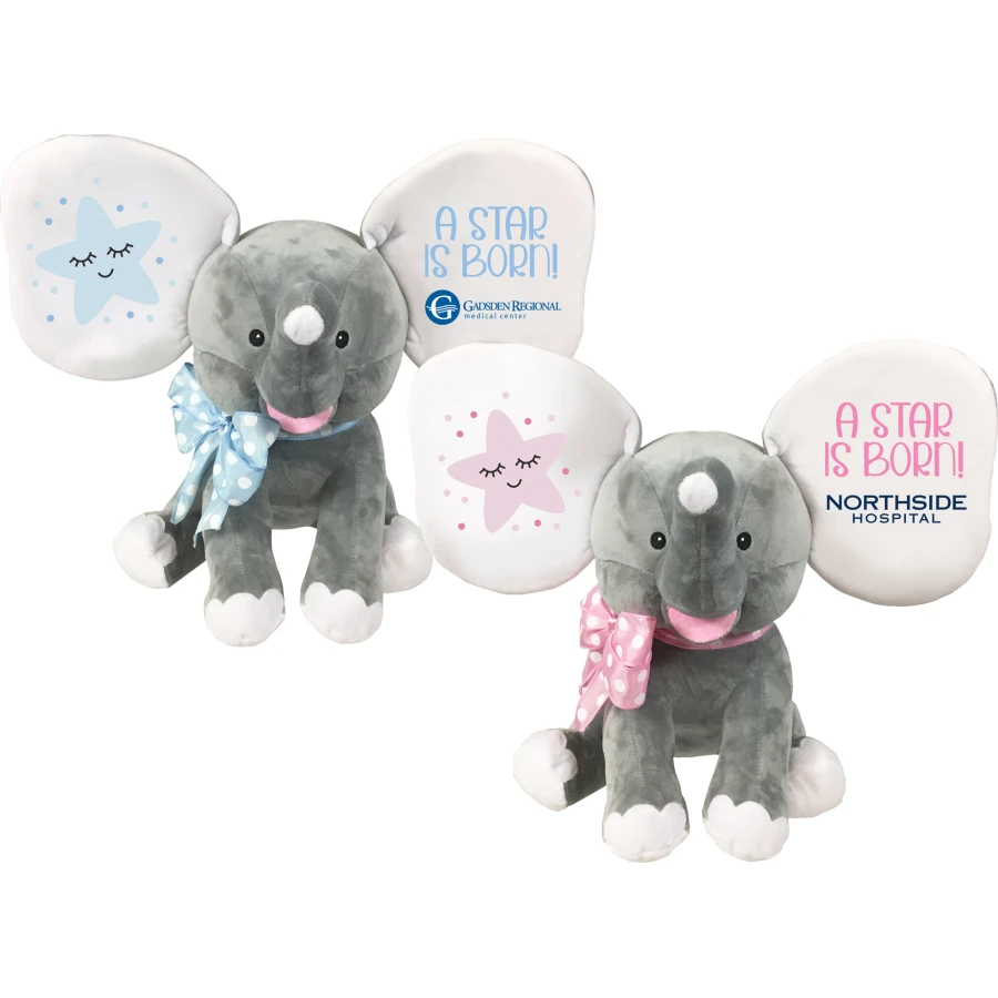 Mix and Match Embroidered Star is Born Elephants