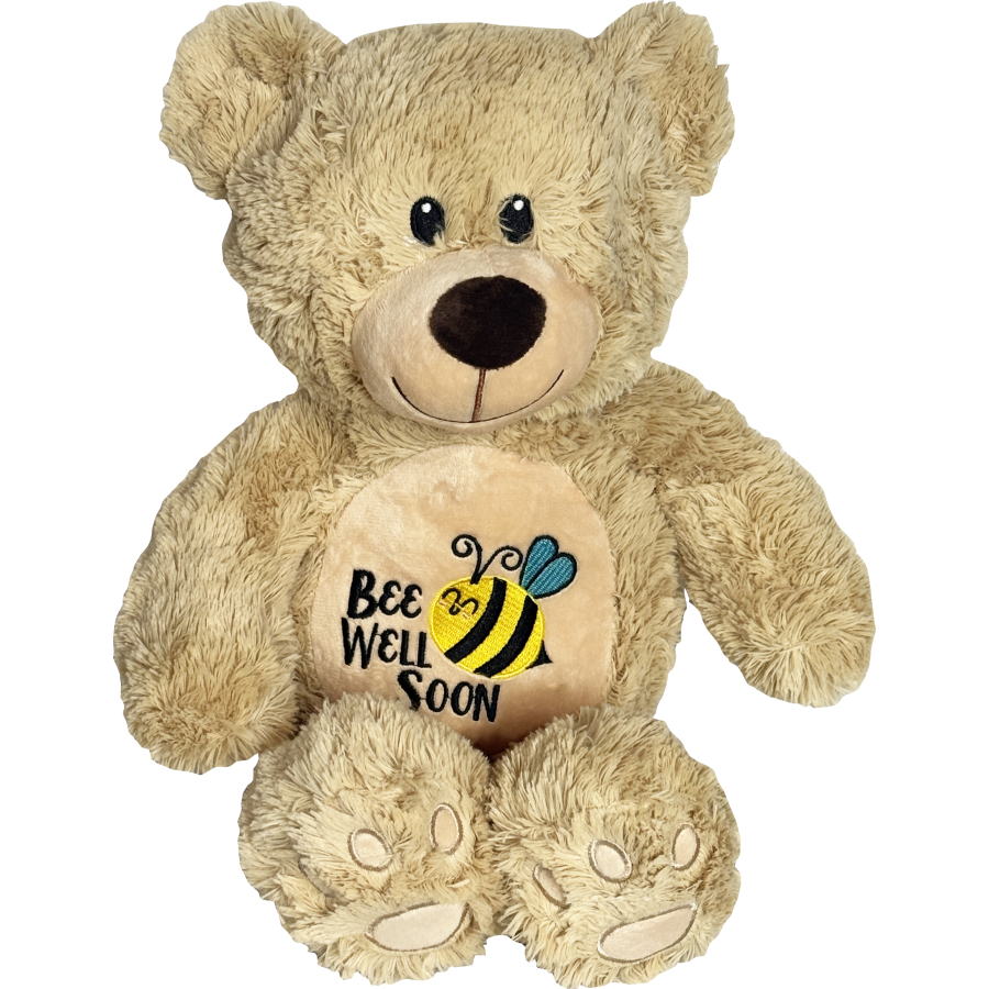 Bee Well Soon Bear Embroidered